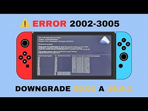 ⚠️ ERROR while downgrading Atmosphere 20.0.1! It won't start! [How to fix it]
