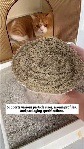 Mineral-based cat litter testing. Cat litter absorbency testing. Mineral-based cat litter supplier.