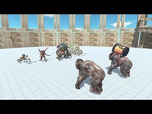 ALIEN EXOTICA VS 2X BOSS - Animal Revolt Battle Simulator