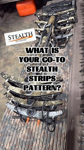 What is your go-to Stealth Strips camo pattern? Let us know! #bowhuntordie | Bowhunting.com