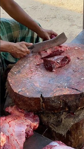 Traditional Cow Butchering Process part-2 #TraditionalButchering #BeefCuttingSkills