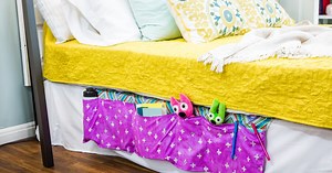 DIY Bedside Storage