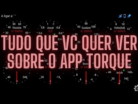 Como Usar Configurar Aplicativo APP Torque com Conector OBD Bluetooth