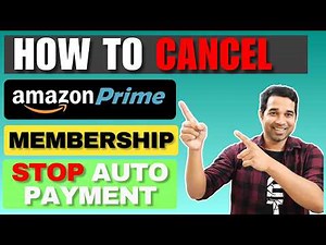 How To Cancel Amazon Prime Auto Payment | How To Cancel Amazon Prime Membership