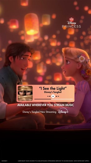 Get swept away in the magic of “I See the Light” ✨ from Disney’s Tangled.