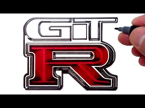 Artist Draws Famous Sports Car Emblems (Simple Easy Art)