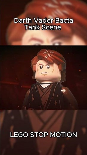 Darth Vader Bacta Tank Scene | Kenobi Stop Motion