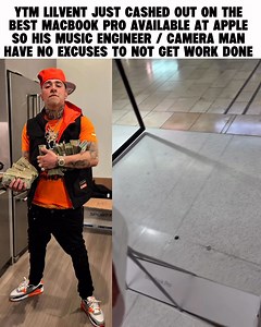 Ytm Lilvent cashes out the best laptop available at apple just so his camera man / engineer have no exuses on why they cant get work done | Ytm Lilvent