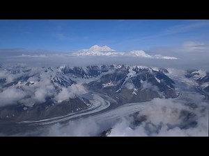 Take A Moment: Flyover Alaska's Mountains & Glaciers