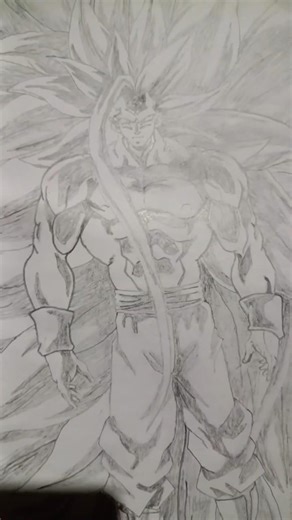 Drawing Infinity Goku | Super Saiyan Infinity