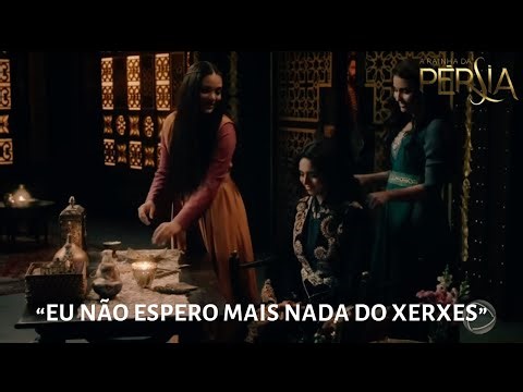 A Rainha da Pérsia | Xerxes vai atrás de Ester e flagra conversa com as servas