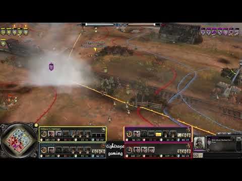 COH2 2v2 William H. Harrison (UK) & TeddyMcFluff (SU) vs alonl1447 (OH) & Karabas890 (OH)