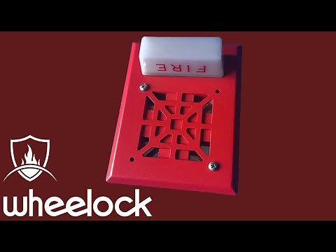 Wheelock C7001-24T Horn Strobe Fire Alarm Test
