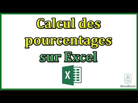 Calcul des pourcentages sur Excel