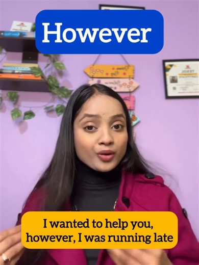 Daily Vocabulary: Understanding 'However' in English