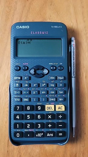 Cómo QUITAR f(x)= de la CALCULADORA 🤔 #aprendiendomatematica #aprendiendoentiktok #casio #calculadora