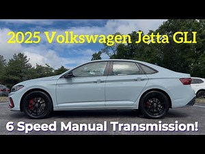 2025 Volkswagen Jetta GLI: Is the Jetta GLI The BEST Manual Transmission Sports Sedan?