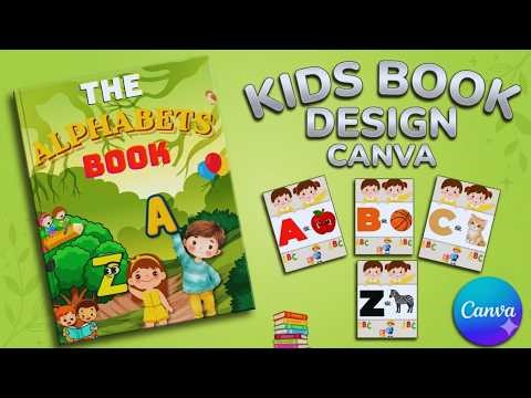 How to Design a Kids Alphabet Book in Canva Full Tutorial