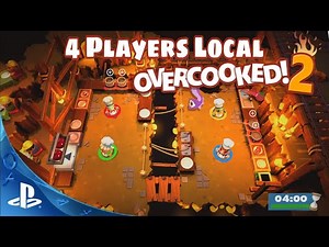 Overcooked! 2 | Coop 4 Players Local (PS4)