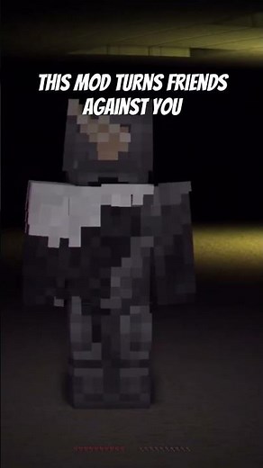This mod turns you into the skinwalker.. #backrooms #minecraft #minecraftmods