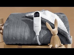 TOP 7 : Best Electric Blankets That Will Keep You Cozy All Winter