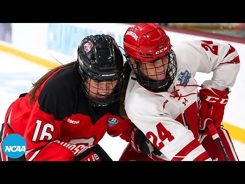 Wisconsin vs. Ohio State: 2025 Women's Frozen Four hockey title highlights