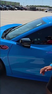 Stunning blue C8 Corvette steals the spotlight at NOPI Nationals! Supercar vibes! 💙🔥🏁