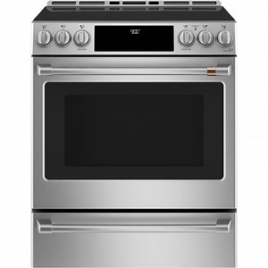 Reviews for Cafe 30 in. 5 Burner Element Slide-In Smart Induction Range with Convection in Stainless Steel, Self Clean | Pg 4 - The Home Depot