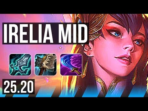 IRELIA vs MEL (MID) | Godlike | EUNE Master | 25.20