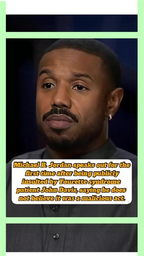 Michael B. Jordan Responds to John Davis Insult