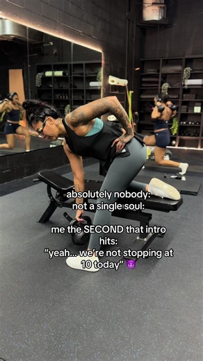 absolutely nobody: not a single soul: me the SECOND that intro hits: “yeah… we’re not stopping at 10 today” 😈