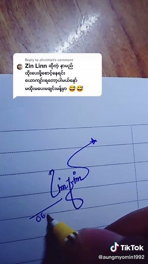 Reply to @zlinnhtet #foryoupage #tiktok #sign #tiktokmyanmar2020🇲🇲