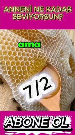 Anneni Ne Kadar Seviyorsun 🥹✋ | 7 Parmak Sevgi Testi