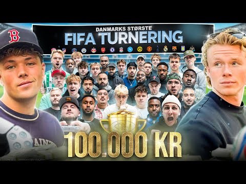 VI AFHOLDTE DANMARKS STØRSTE FIFA TURNERING OM 100.000KR!!!