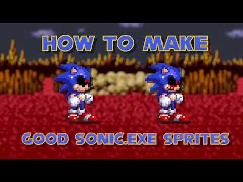 How to make good SONIC.exe sprites