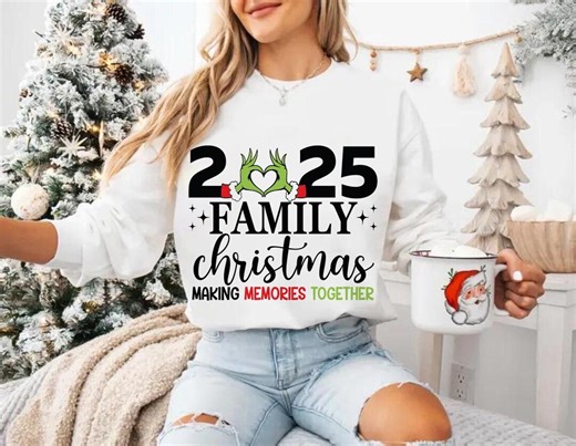 Family Christmas 2025 Grinch Hand Svg, Making Memories Together, Funny Family Crew Holiday Png, Christmas Svg, Grinch Hands Svg, Sublimation - Etsy