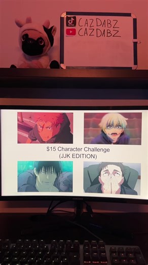 $15 character challenge - JJK edition #jjk #jujutsukaisen | takuma ino