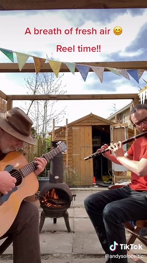 Real live tunes!! #celticflute #trad #reels #attractabrady #folkmusic