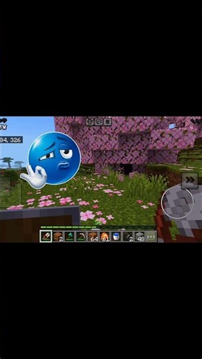 How to Collecting Tree LEAVES in Minecraft 😱😱 #minecraft #minecraftpe #minecraftsurvival #shorts