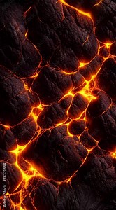 abstract lava flow, magma lava pattern, volcanic flow, molten flow, inferno stone animation, hot flames, cracked stone, lava rock texture