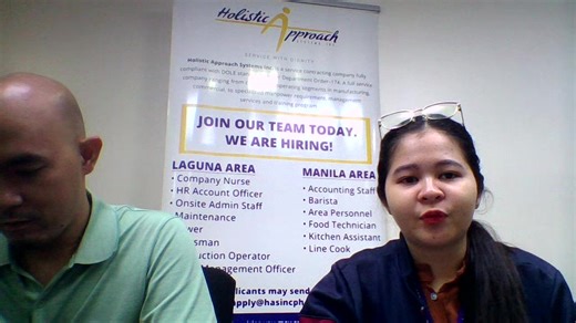 HOLISTIC Live Recruitment Session- January 27, 2026 | Holistic Approach Systems Inc.