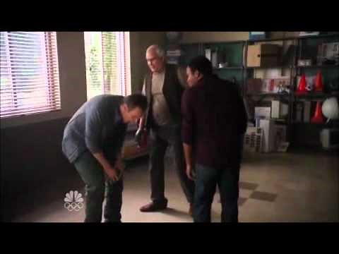 Community: Troy and Pierce teach Jeff to fight.