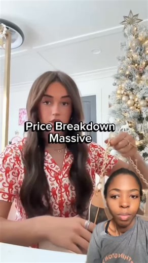 Destinee Wilson on Instagram: "I’m never beating the “she has no life allegations” because this is the longest I’ve ever spent making one these videos. 14+ min haul cut down to 5 mins is the best I can do. ALSO: I didn’t include her stocking but lmk if you want that in a separate video. As usual it’s all love and informative purposes only. Happy holidays! #pricebreakdown #christmashaul #richgirl #wealthy #hauls"