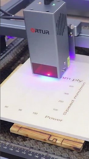 Testing Ortur Laser Master 3 with 20W module