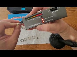 Diamond Tester Selector 2 Review For Metal Detecting Gold Silver Rings Bracelets Charms and Relics