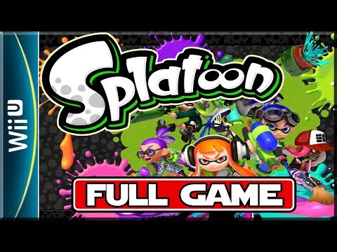 Splatoon - Full Game 100% Walkthrough (Wii U)