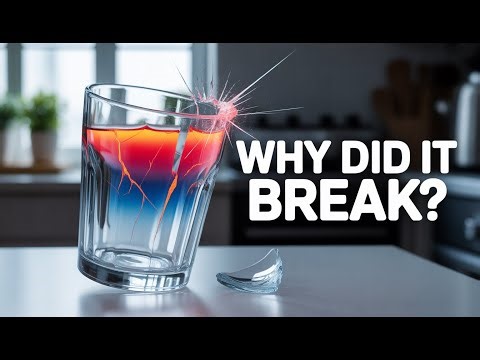 Why Does a Glass Cup Suddenly Break? | The Physics Behind It
