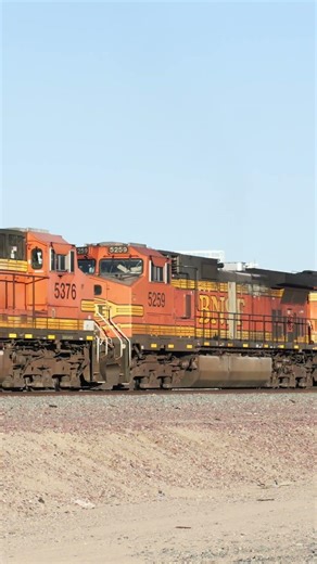 TRAIN SHORTS #01268 / EB BNSF 5968 MP 737 NEEDLES SUB 2-3-2026 #railroad #automobile #railway