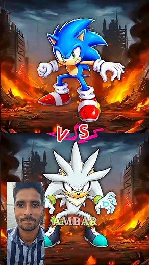 Sonic vs Silver 🔥 Epic Battle।
