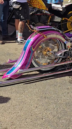 Incredible build!! #sturgis #crazyals #motorcycles | Crazy Al's Bikerhelmets